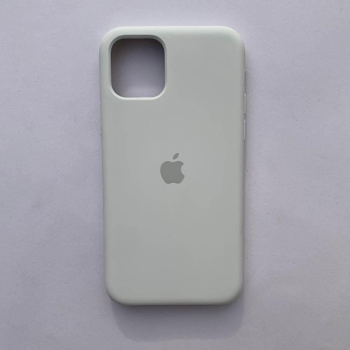 Чехол-накладка Silicone Case для Apple iPhone 11 White