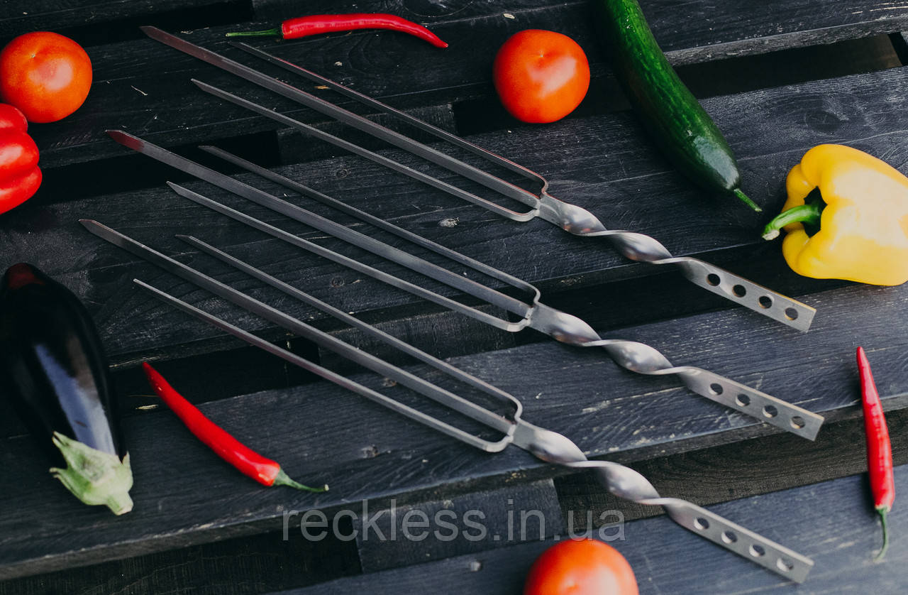 Шампур рожен вертел 580*3 Reckless