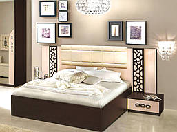 Ліжко Селеста 1800 з тумбочками (Майстер Форм)