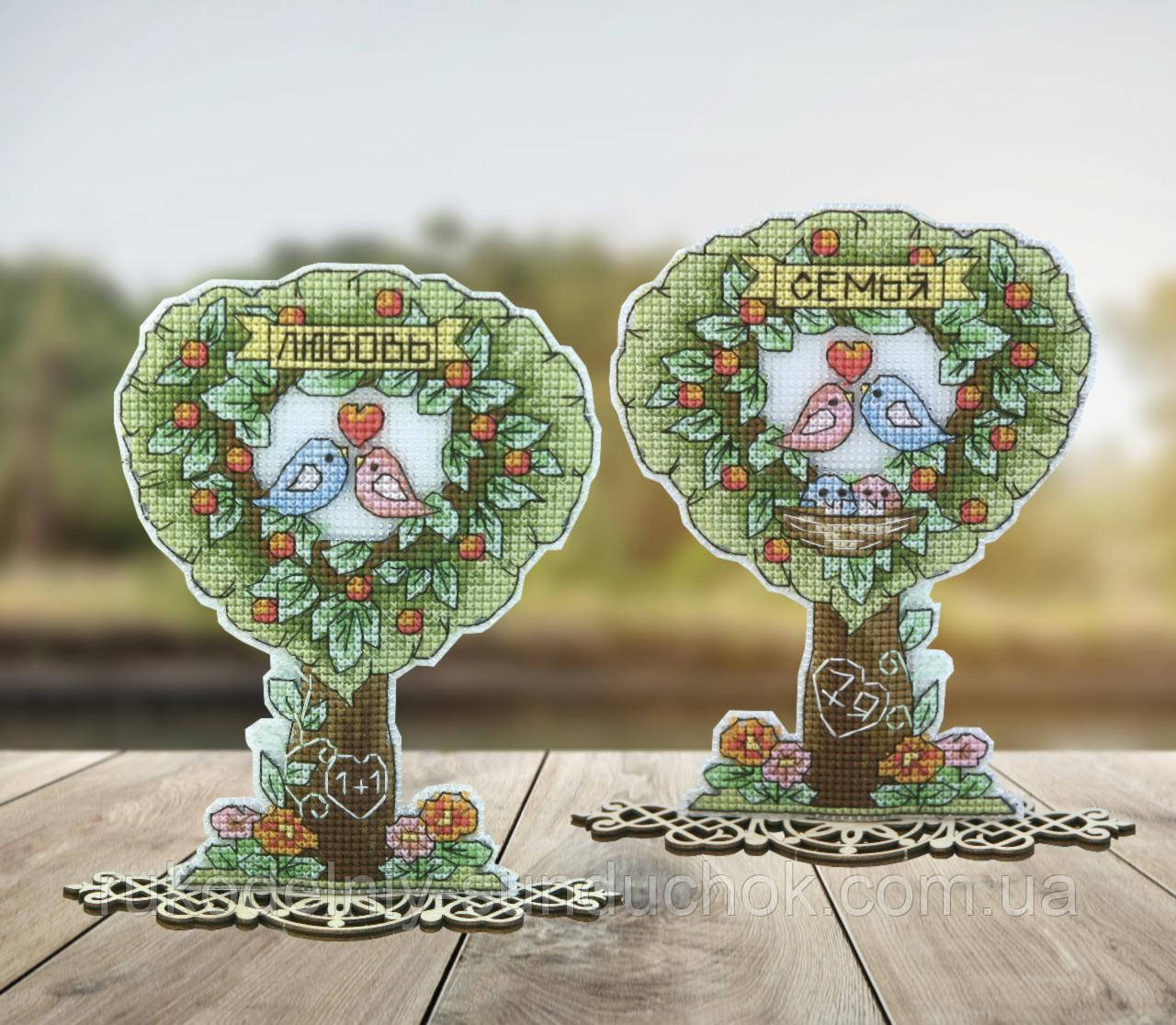 Набір для вишивання хрестом Crystal Art "Сімейне дерево" Т-69