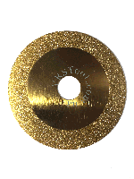 Алмазний відрізний диск по склу 100 мм (золото)