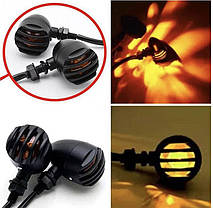 2 шт. Кастом класичні мотоперевертники металеві в решітку (Chopper, Bobber, Cafe Racer), фото 2