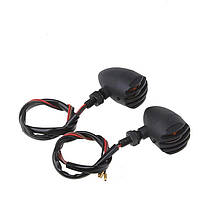 2 шт. Кастом класичні мотоперевертники металеві в решітку (Chopper, Bobber, Cafe Racer), фото 4