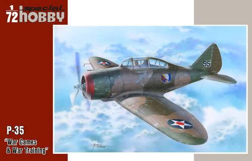 Пластикова модель 1/72 Special hobby 72262 Американський винищувач P-35 "War Games and War Training", фото 1