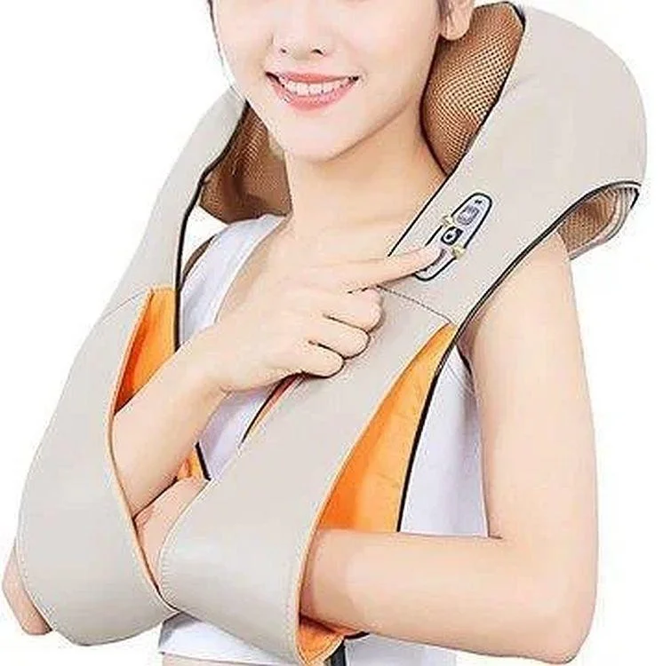 Роликовий масажер для спини та шиї Massager of neck kneading