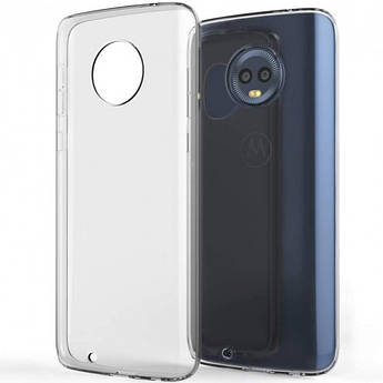 Прозорий силіконовий чохол для Motorola Moto G6