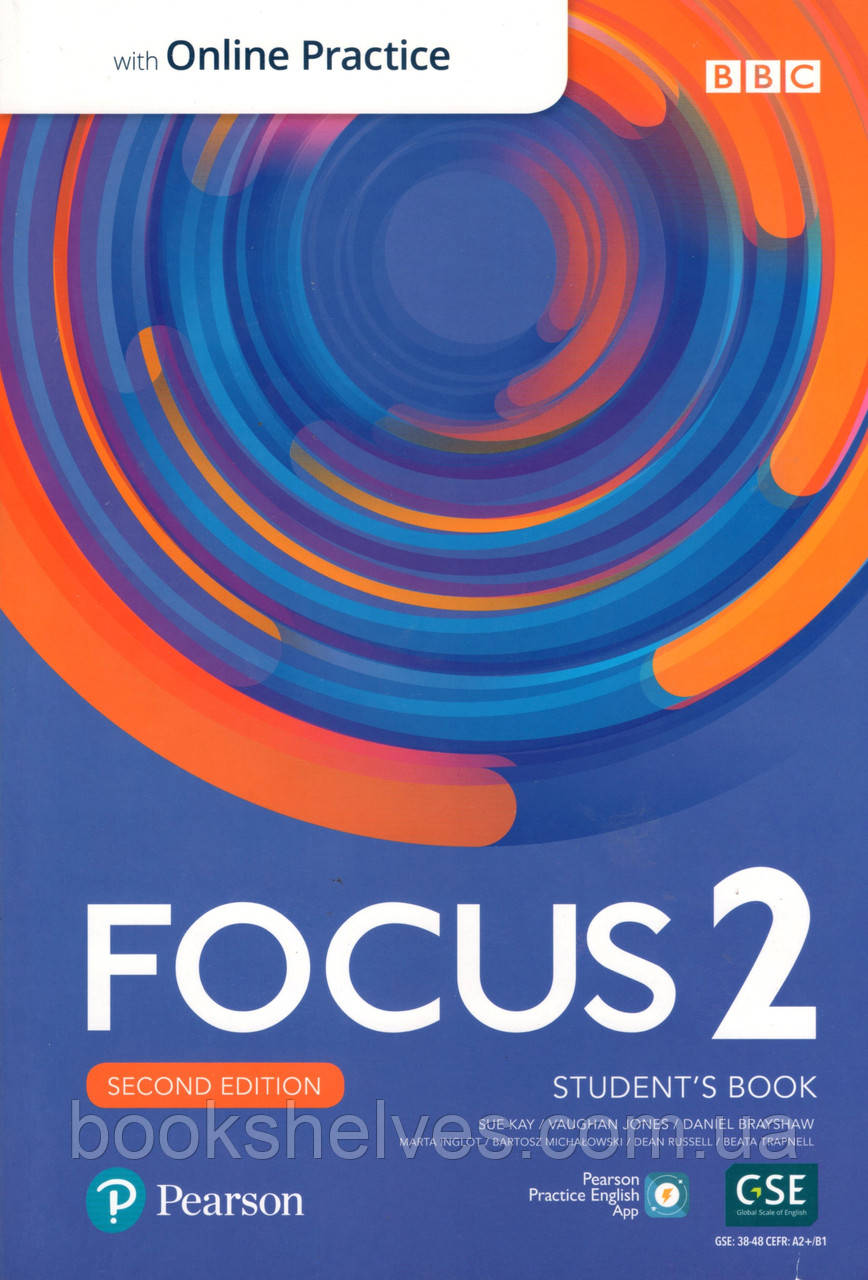 Focus (Second Edition) 2 Student's book + Online Practice Підручник + онлайн-практика