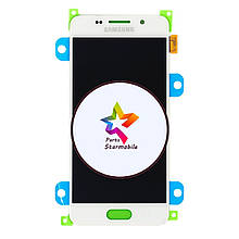 Дисплей Samsung A310 Galaxy A3 2016 + сенсор білий, GH97-18249B OLED