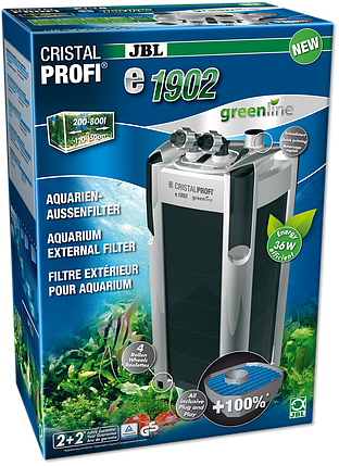 Фільтр зовнішній, JBL CristalProfi GreenLine e1902, 1900 л/ч., фото 1