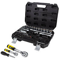 Набір насадок торцевих і біт 1/4 ", 1/2" 72шт CrV mid SIGMA