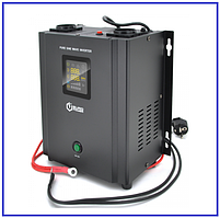 ДБЖ з правильною синусоїдою Europower PSW-EP800WM12  800VA (480Вт) LСD 5/10А 12В AGM,GEL