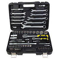 Набір насадок торцевих і біт 1/4 ", 1/2" 82шт CrV mid SIGMA