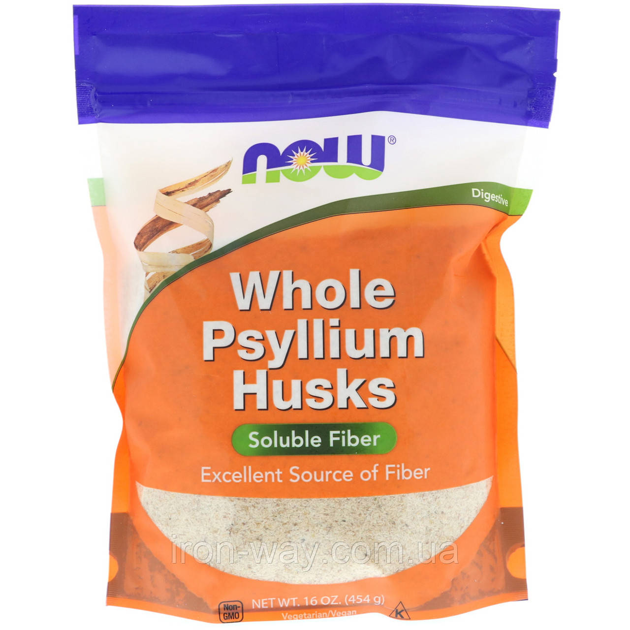 NOW Whole Psyllium Husks 454 g