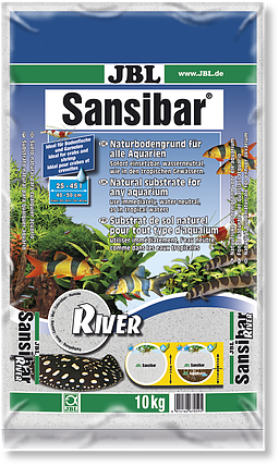 Грунт для акваріума, JBL Sansibar River, 0.4-1.4 мм, 10 кг, фото 1