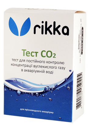 CO2+дропчекер тест для акваріумної води, Rikka тест CO2., фото 1