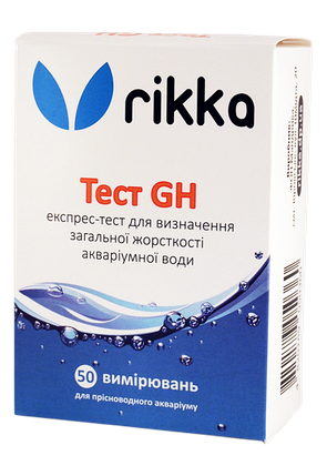 GH тест для акваріумної води, Rikka тест GH., фото 1