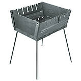 Мангал розкладний валіза  Reckless на 10 шампурів 2 мм переносний в комплекті з чохлом ., фото 9