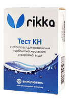 KH тест для аквариумной воды, Rikka тест kH.