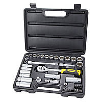 Набір насадок торцевих і біт 3/8 "39шт CrV mid SIGMA