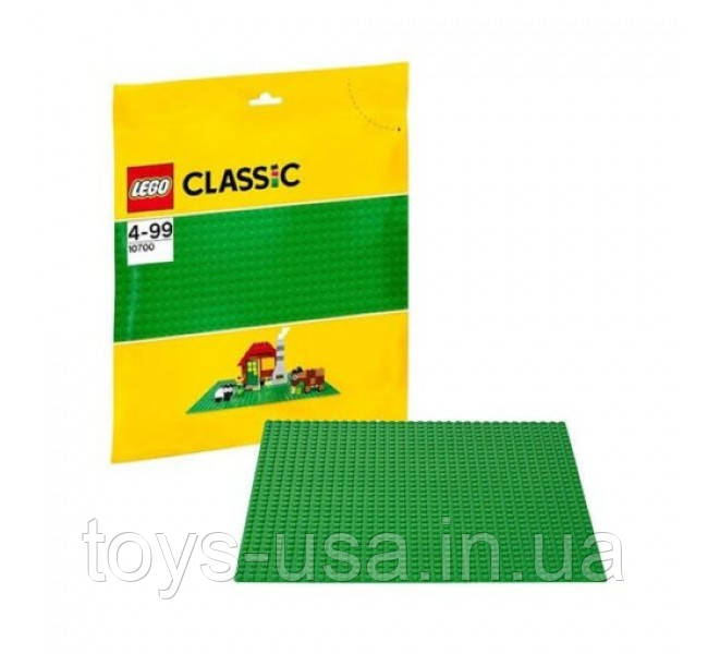 Lego Classic Базовая пластина зеленого цвета 10700, фото 1