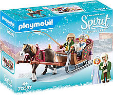 Плеймобил Playmobil 70397 Спірит Зимова поїздка на санях Spirit Riding Free Winter Sleigh Ride