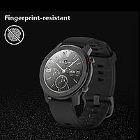 Загартоване захисне скло для годинника Amazfit GTR 42 мм, діаметр - 32,5 мм, фото 7