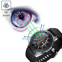 Загартоване захисне скло для годинника Amazfit GTR 42 мм, діаметр - 32,5 мм, фото 6
