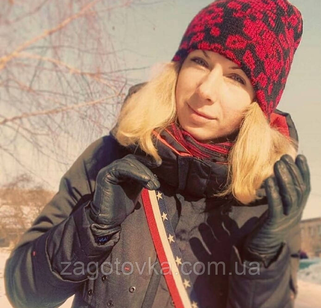 Комплект шапка і снуд жіночий