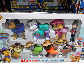 Paw Patrol Щенячий патруль 8 персонажів із Еверестом. JD-908T