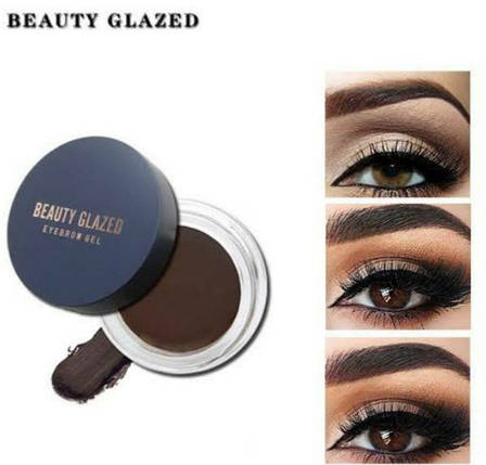 BEAUTY GLAZED Професійний гель для брів 5 кольорів з високим відтінком брів,гель для брів, фото 1