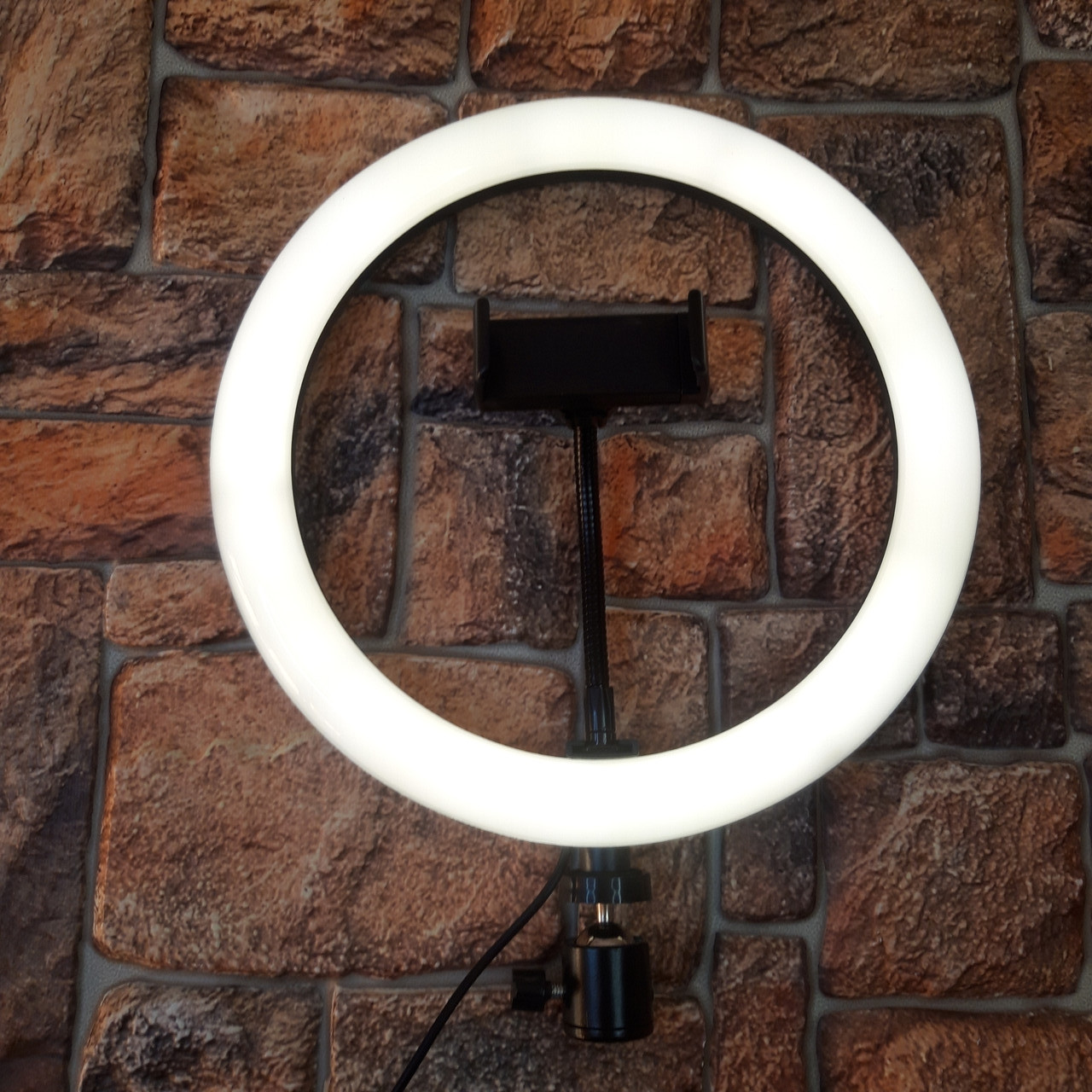 Кольцевая светодиодная LED лампа Ring Light диаметром 26 см для селфи кольцо подсветка для блогера (Живые Фото - фото 7 - id-p1294958022