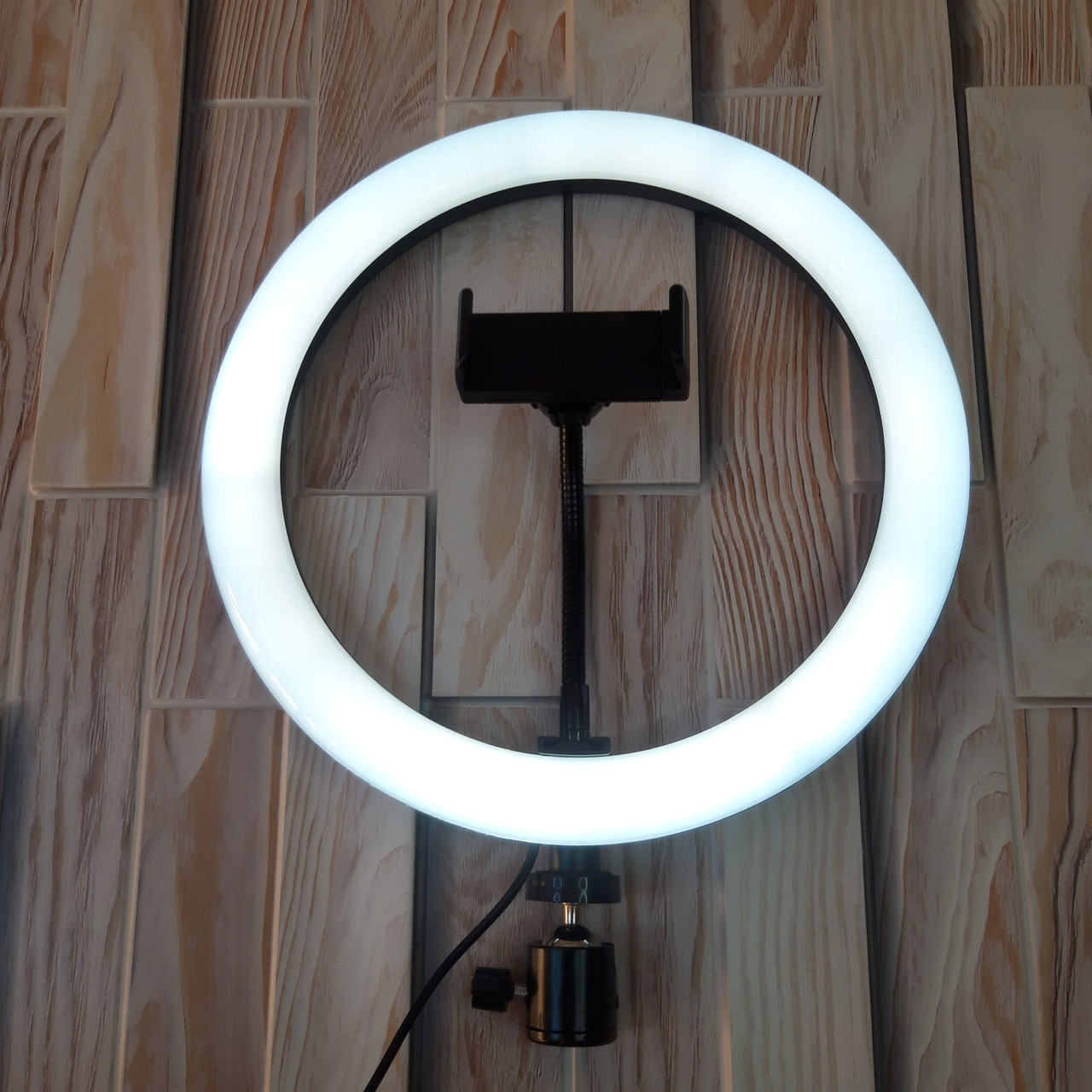 Кольцевая светодиодная Led Лампа 26 см с держателем для телефона Селфи кольцо (Оригинальные Фото) - фото 7 - id-p1295132284