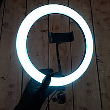Кільце підсвічування 26см для блогера Ring Light Кільцева світлодіодна LED лампа світло для селфи (Справжні, фото 2