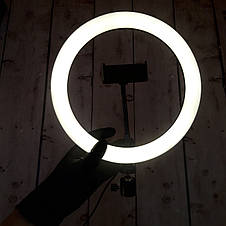 Кільце підсвічування 26см для блогера Ring Light Кільцева світлодіодна LED лампа світло для селфи (Справжні, фото 3
