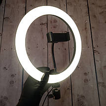 Кільце підсвічування 26см для блогера Ring Light Кільцева світлодіодна LED лампа світло для селфи (Справжні, фото 3