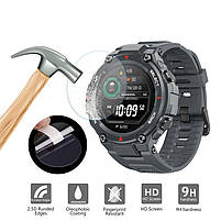 Загартоване захисне скло для годинників Amazfit T-Rex, діаметр - 33 мм, фото 5