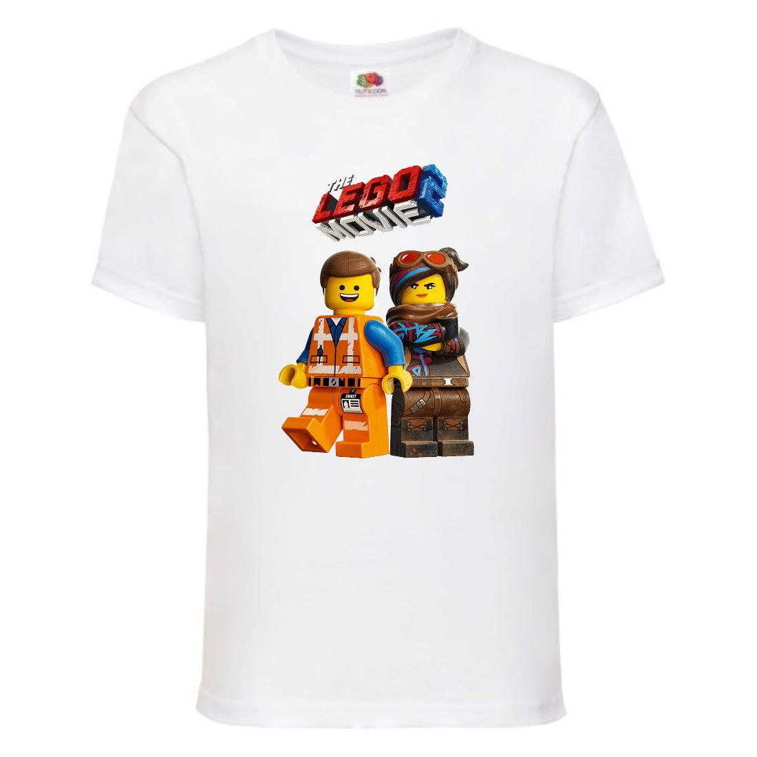 Футболка Лего Нинзяго Лего Муві (Lego-06) біла 104-116-128-140-152-164 розмір