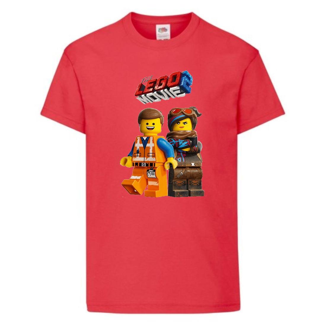 Футболка Лего Нинзяго Лего Муві (Lego-06) червона 104-116-128-140-152-164 розмір