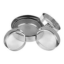 Набір сит для борошна з нержавіючої сталі 6-ть предметів D=15/17,5/19,5/20,5/23,5/26,5см