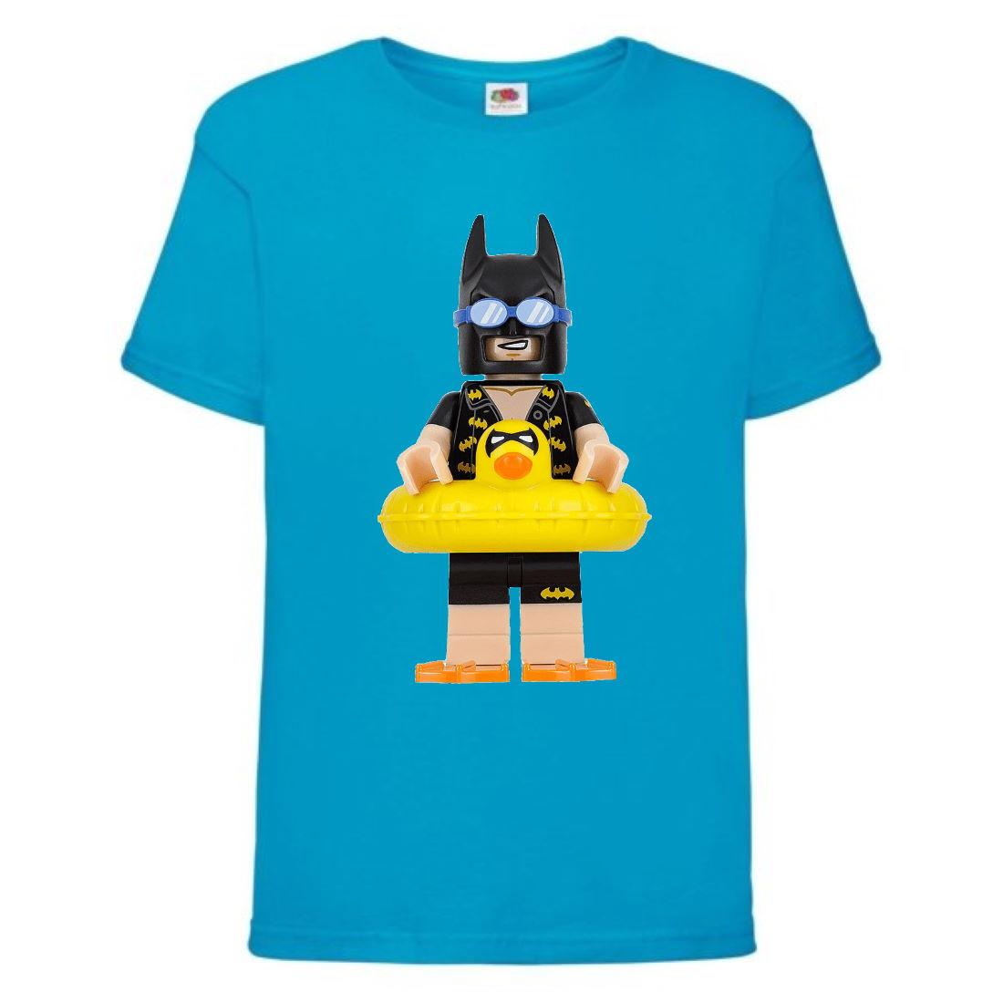 Футболка Лего Нинзяго Лего Муві Лего Бетмен (Lego-07) блакитна 104-116-128-140-152-164 розмір