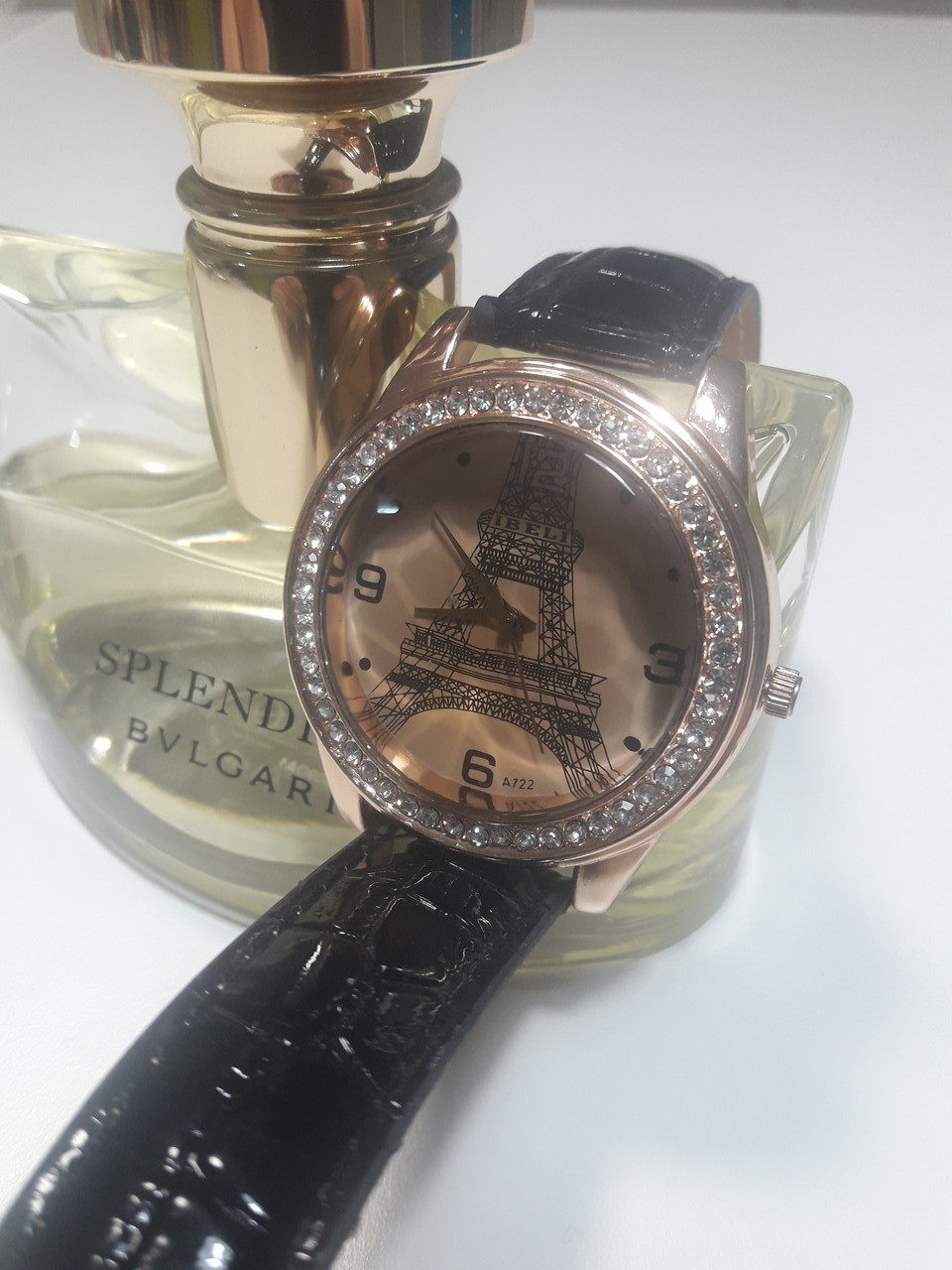 Жіночі наручні годинники Paris на шкіряному ремінці, кварцовий механізм