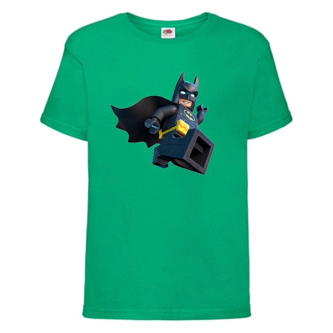 Футболка Лего Нинзяго Лего Муві Лего Бетмен (Lego-09) зелена 104-116-128-140-152-164 розмір