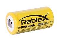 Аккумулятор Rablex 16340 Li-ion 800mAh Li-ION 3.7v