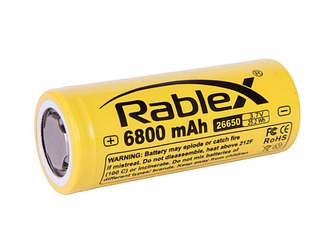 Акумулятор Rablex 26650 6800mAh Li-ION 3.7v