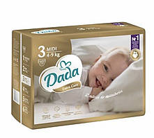 Подгузники Dada Extra Care 3 (4-9кг) 5шт (пробний набір)