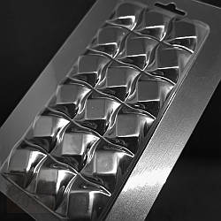 Форма пластикова (молд) для шоколаду "Обертання"