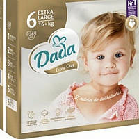 Подгузники Dada Extra Care Польша 6 Extra Large (16+ кг) 26 шт