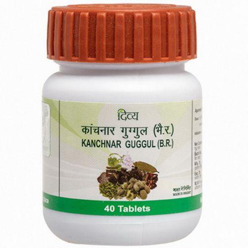 Канченьар Гуггул/Kanchnar Guggul, варикоз, лімфа, затянність, Patanjali, 80 таб