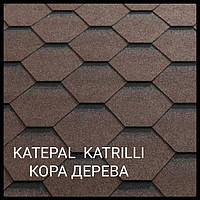 Katepal Katrilli (Кора дерева) Финская Битумная черепица