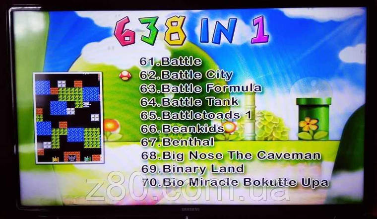 Бездротова ігрова ретро ТВ приставка консоль стік HDMI 638 ігор денді, фото 2